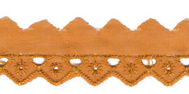 Broderie roestbruin 25 mm (ca. 13,5 m)