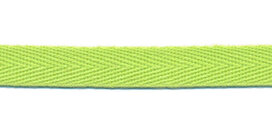 Limegroen [#44] keperband 10 mm (ca. 32 m)