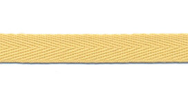 Custard geel [#31] keperband 10 mm (ca. 32 m)