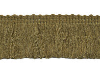 Franjeband legergroen ca. 30 mm (ca. 16 meter)