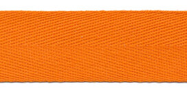 Oranje [#38] keperband 25 mm (ca. 16 m)