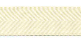 Creme [#39] keperband 25 mm (ca. 16 m)