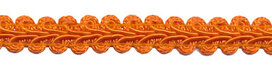 Galonband oranje 9 mm (ca. 16 meter)