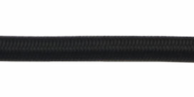 Elastisch koord zwart 6 mm (ca. 100 m)
