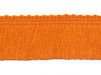 Franjeband oranje ca. 30 mm (ca. 22 meter)