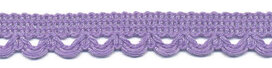 Sierband met lus-/schulprandje lila 12 mm (ca. 32 meter)