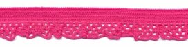 Elastisch kant fuchsia 12 mm (ca. 25 m)