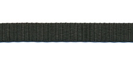 Tassenband 10 mm zwart (50 m)