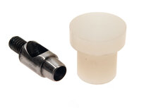 Holpijp voor in de handpers 8 mm (set)