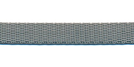 Tassenband 10 mm licht grijs (50 m)