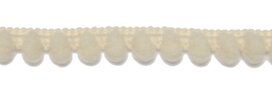 Bolletjesband creme 10 mm (ca. 32 meter)