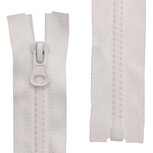 Deelbare bloktand rits maat 5 wit (#501) 45 cm (1 stuk)