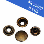 MESSING Drukker bronskleurig 15 mm, type 4-7 (ca. 25 stuks)