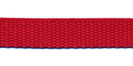 Tassenband 15 mm rood (50 m)