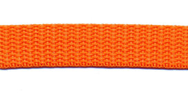 Tassenband 15 mm oranje (50 m)