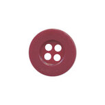 Knoop eenvoudig bordeaux 15 mm (ca. 100 stuks)