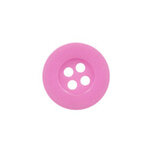 Knoop eenvoudig lila 15 mm (ca. 100 stuks)