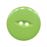 Knoop groen met 2 gaten 25 mm (ca. 25 stuks)