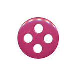 Knoop cyclaam met 4 grote gaten 19 mm (ca. 25 stuks)