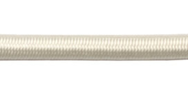 Elastisch koord ruw wit 6 mm (ca. 50 m)