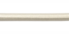 Elastisch koord ruw wit 5 mm (ca. 100 m)