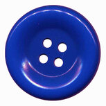 Grote knoop kobalt blauw 50 mm (10 stuks)