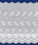 Broderie wit KATOEN 175 mm #62883 (ca. 13,5 m)