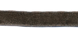 Antraciet fluweelband 13 mm (ca. 32 m)