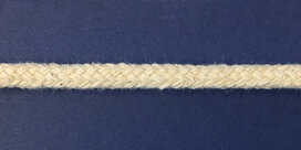 Vulkoord katoen 5 mm creme (ca. 50 m)