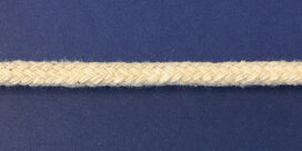 Vulkoord katoen 4 mm creme (ca. 100 m)