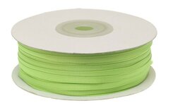 Gifgroen dubbelzijdig satijnband 4 mm (ca. 90 m)