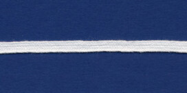 Veterband wit KATOEN 5 mm (ca. 100 m)