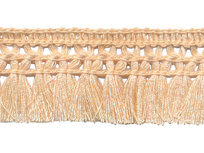 Franje-kwastjesband ivoor ca. 32 mm (ca. 16 meter)
