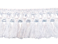 Franje-kwastjesband gebroken wit ca. 32 mm (ca. 16 meter)