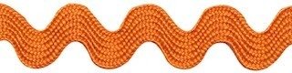 Oranje zig-zag band 10 mm (ca. 16 meter)