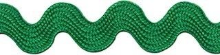 Groen zig-zag band 10 mm (ca. 16 meter)