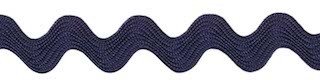 Donker blauw zig-zag band 7 mm (ca. 32 meter)