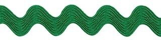 Groen zig-zag band 7 mm (ca. 32 meter)