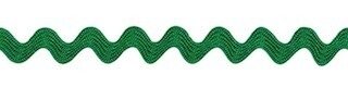 Groen zig-zag band 4 mm (ca. 32 meter)