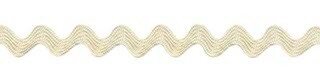 Creme zig-zag band 4 mm (ca. 32 meter)