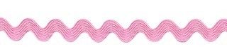 Licht roze zig-zag band 4 mm (ca. 32 meter)