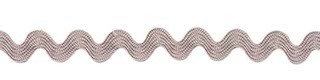 Grijs zig-zag band 4 mm (ca. 32 meter)