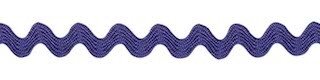 Kobalt blauw zig-zag band 4 mm (ca. 32 meter)