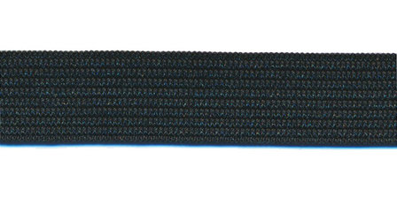 Zwart BUDGET elastiek ca. 15 mm (100 m)
