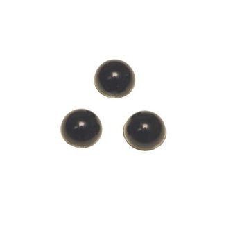 Flatback parel parelmoer zwart 10 x 4 mm (ca. 50 stuks)