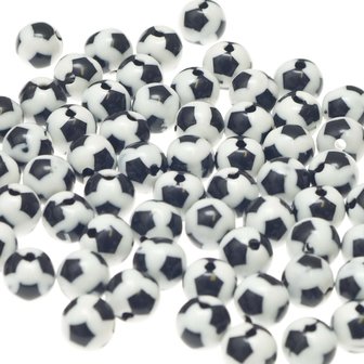 Voetbal kraal 12 mm