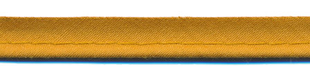 Mosterdgeel (#69) piping-/paspelband STANDAARD - 2 mm koord (ca. 10 meter)