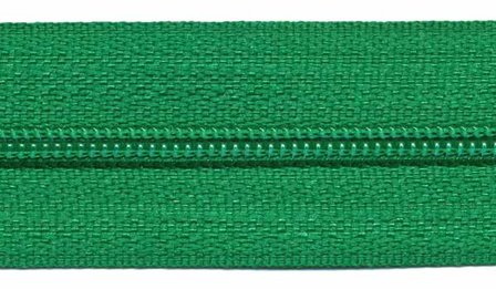 Nylon rits groen #540 maat 3 (ca. 5 m)