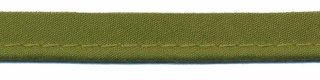 Legergroen (#23) piping-/paspelband STANDAARD - 2 mm koord (ca. 10 meter)