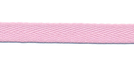 Licht roze [#51] keperband 10 mm (ca. 32 m)